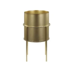 Beliani Plantenbak Voor Buiten MILEA - Goud Ijzer