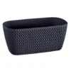 Prosperplast Plantenbak Splofy - Antraciet - Voor Buiten - 40 Cm