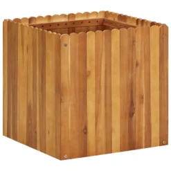 VidaXL Plantenbak Verhoogd 50x50x50 Cm Massief Acaciahout
