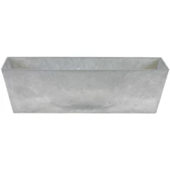 Steege Plantenbak - Gerecycled Kunststof - Steengrijs - 55 X 17 Cm