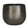 Mica Decorations Bloempot - Bronskleurig - Keramiek - 18 X 16 Cm