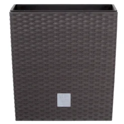 Prosperplast Plantenbak Rato - Bruin - Rotan - Kunststof - 32 Cm