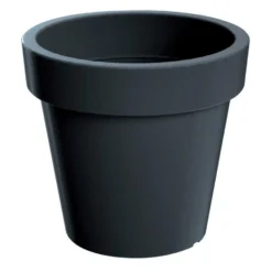 Prosperplast Plantenpot - Antraciet - Kunststof - Buiten - 40 Cm