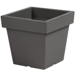 Prosperplast Plantenbak - Lichtgrijs - Vierkant - 20 Cm