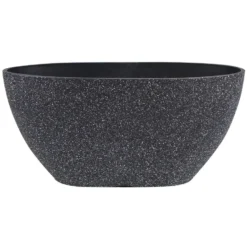 Ter Steege Plantenbak - Balkon - Kunststof - Zwart - 36 X 16 Cm