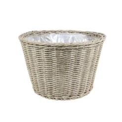 Steege Plantenpot - Rotan - Kunststof - Beige - 30 X 20 Cm