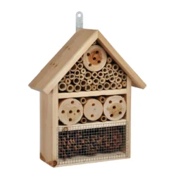 Merkloos Insectenhotel - Hout - 30 X 25 X 10 Cm