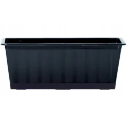 Prosperplast Plantenbak Agro - Antraciet - Rechthoekig - 40 Cm