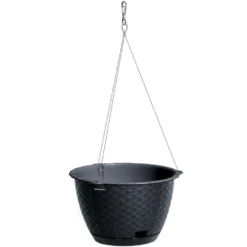 Prosperplast Prosperplats Bloempot Ratolla - Hangend - Antraciet - 22 Cm