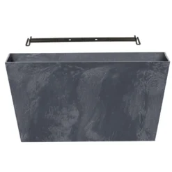 Prosperplast Plantenbak - Antraciet - Rechthoek - Kunststof - 60 Cm