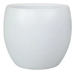 Steege Plantenpot - Wit - Modern Design - 19 X 16 Cm