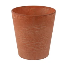 Ter Steege Bloempot - Light Terra Cotta - Natuursteen Look - D27 X H24 Cm