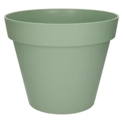 EDA Bloempot - Groen - Kunststof - D30 X H26 Cm
