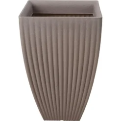 Pro Garden Bloempot Lotus 40x40x60cm Bruin