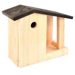 Esschert Design Vogelhuisje - Hout - Incl. Voedertafel - 24,4 Cm