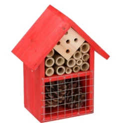 Lifetime Garden Insectenhotel - Rood - Hout - 19 Cm