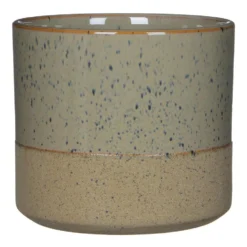 Mica Decorations Lago Bloempot - H16,5 X Ø18 Cm - Crème