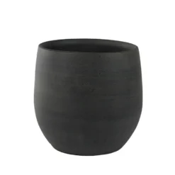 Steege Plantenpot - Moderne Look - Grafiet - 26 X 26 Cm