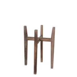 Mica Decorations Ascot Plantenstandaard L43 X B43 X H60 Cm Lichtbruin