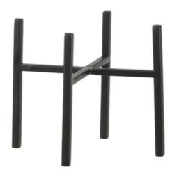 Mica Decorations Plantenstandaard - Verhoger - Zwart - H16 X B14 Cm