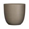 Mica Decorations Plantenpot - Taupe Bruin - Keramiek - D25 X H23 Cm