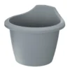 Prosperplast Plantenpot - Kunststof - Steengrijs - Dia 24 Cm