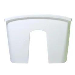 Prosperplast Plantenbak - Railing - Parel Wit - 24 Cm - Balkonbak