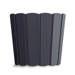 Prosperplast Plantenbak - Kunststof - Antraciet - Ophang - D29xH25 Cm