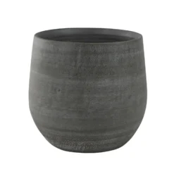 Steege Plantenpot/bloempot - Keramiek - Mystic Grijs - D26 X H26