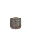 Mica Decorations Boris Bloempot - H16 X Ø19 Cm - Donkerbruin