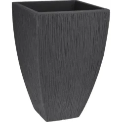 Pro Garden Plantenpot - Tuin - Kunststof - Antraciet - 40 X 60 Cm