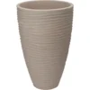 Pro Garden Plantenpot - Tuin - Kunststof - Zand/beige - D40 X H60 Cm