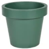 Mega Collections Plantenpot/bloempot - Kunststof - Groen - D35 Cm