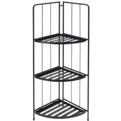Pro Garden Plantenrek- Zwart - Metaal - 42 X 30 X 90 Cm - Inklapbaar