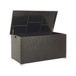 Beliani Kist MODENA - Bruin Pe Rotan