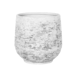 Beliani Plantenbak Voor Buiten DIONI - Grijs Klei-vezelmengsel