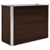 VidaXL Plantenbak Verhoogd 100x40x77 Cm Gegalvaniseerd Staal Bruin