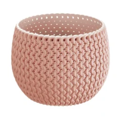 Prosperplast Bloempot Splofy - Roze - Kunststof - 18 Cm