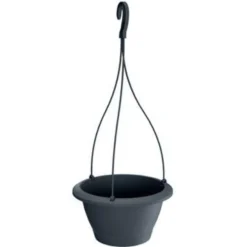 Prosperplast Prosperplats Bloempot Respana Hangend - Antraciet - Kunststof - 27 Cm