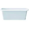 Prosperplast Plantenbak Respana - Wit - Inclusief Onderzetter - 59 Cm